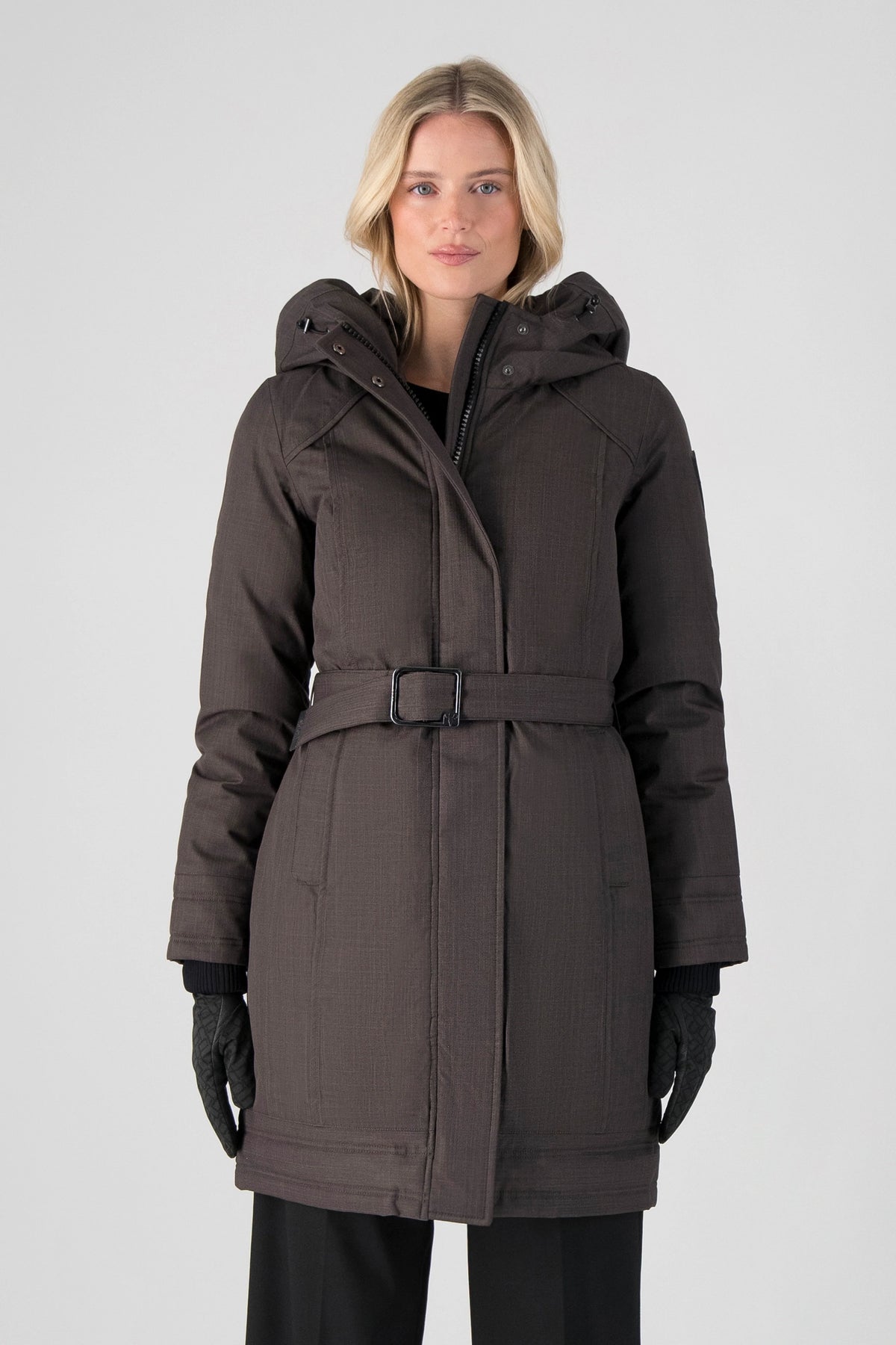 Astrid Women's Parka - Steel Grey