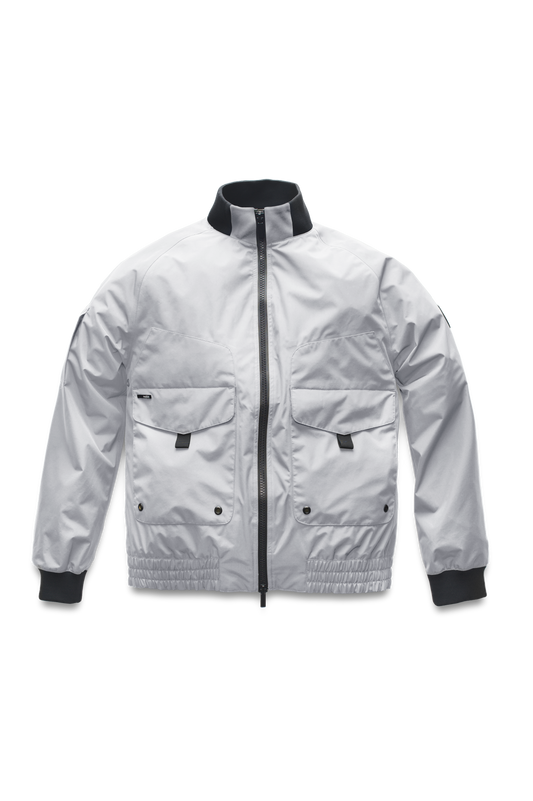 Maize Men's Bomber Jacket + Light Grey
